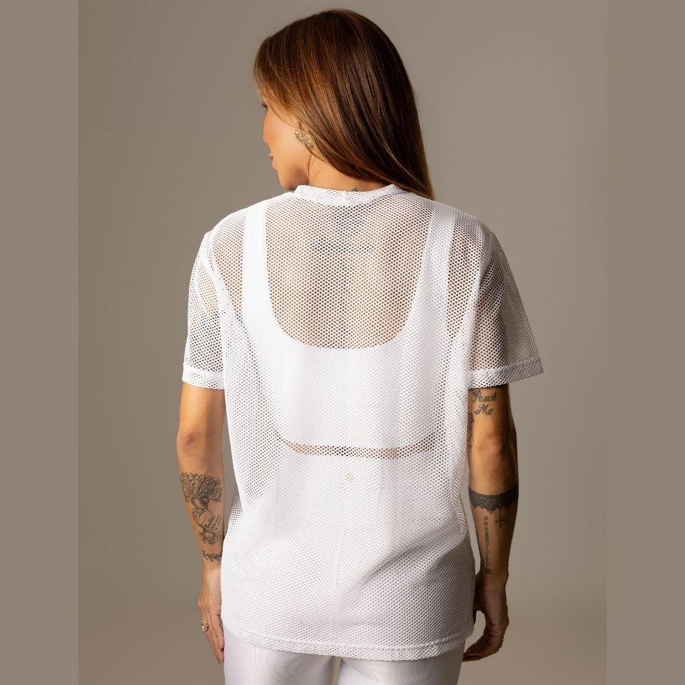 Camisa Over Pri Branco