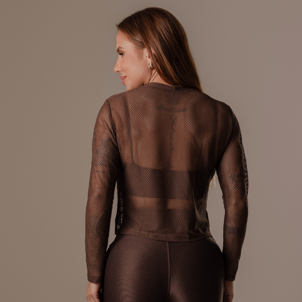 Cropped M.L Babi Coffee