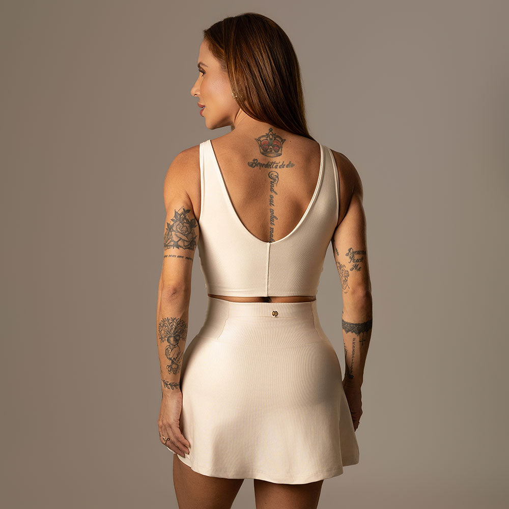 Short Saia Mayra Off white