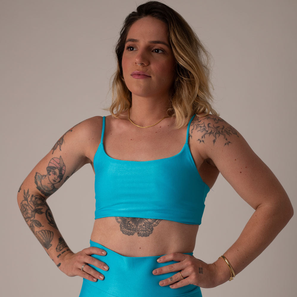 Top Martina Skyblue