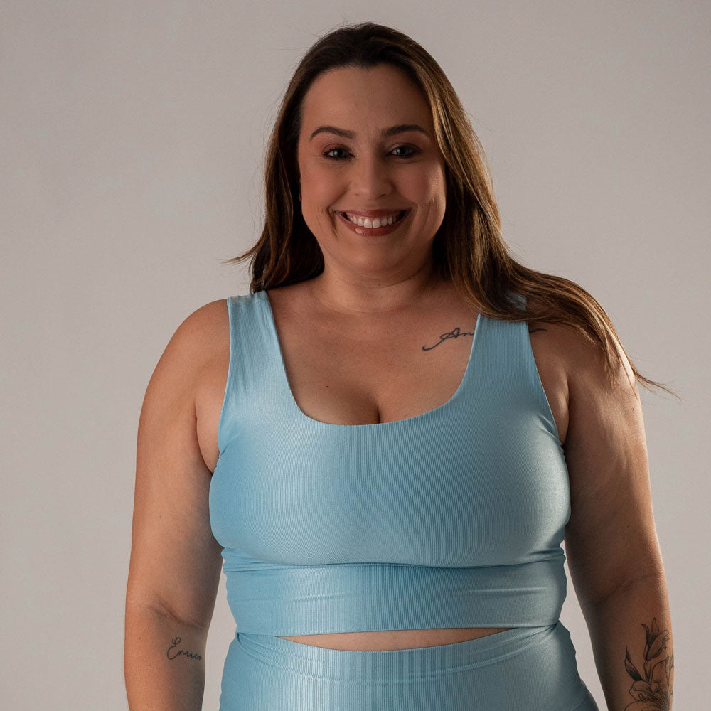 Top Valentina Azul Sky